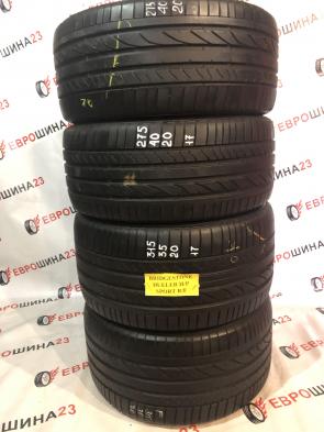 Комплект разношироких шин BRIDGESTONE DUELER H/P SPORT R/F 275/40/20-315/35/20